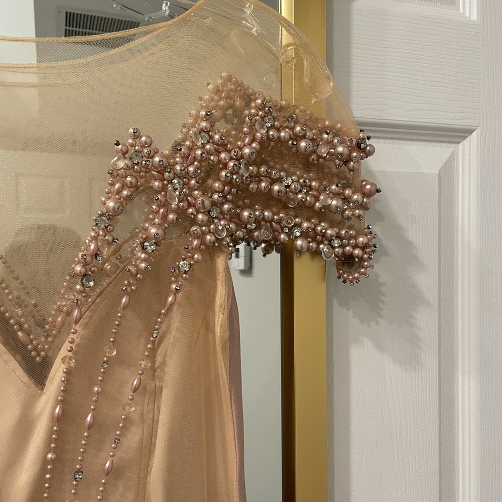 Tarik Ediz Pink Open Back Dress - Picture 3 of 13